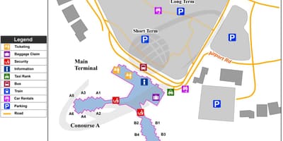 Остин аеродром мапата терминал