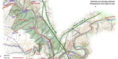 Greenbelt мапата Остин
